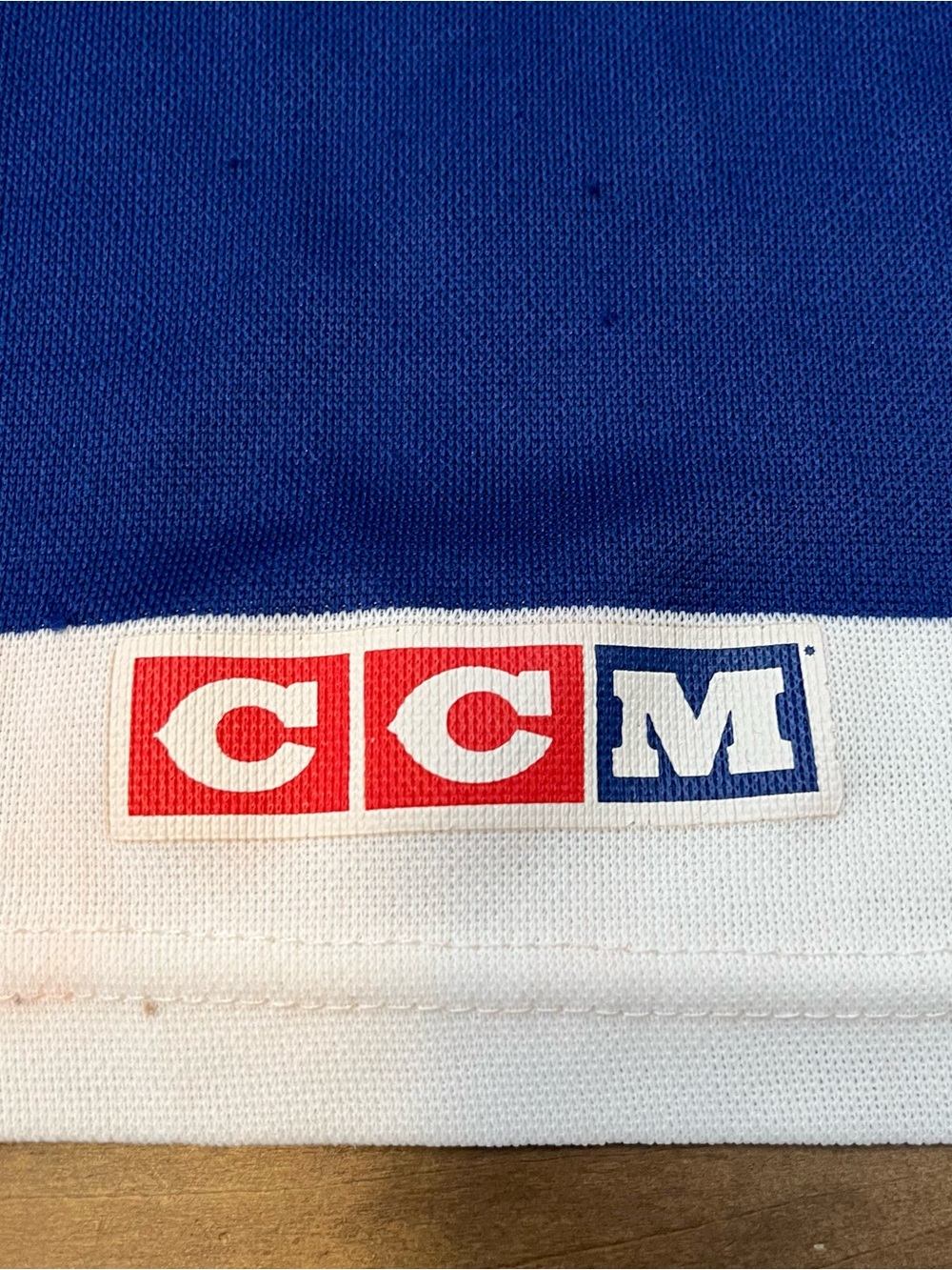 Authentic Vintage 1980s Toronto Maple Leafs CCM Hockey Jersey , XL - Picture 5 of 13